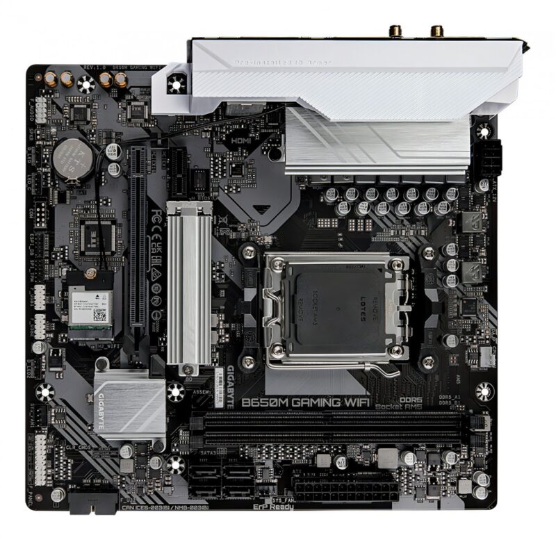 Mother Gigabyte (Am5) B650M Gaming Wifi 1.2 - Imagen 4