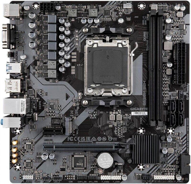 Mother Gigabyte (Am5) B650M S2H 1.2 - Imagen 3