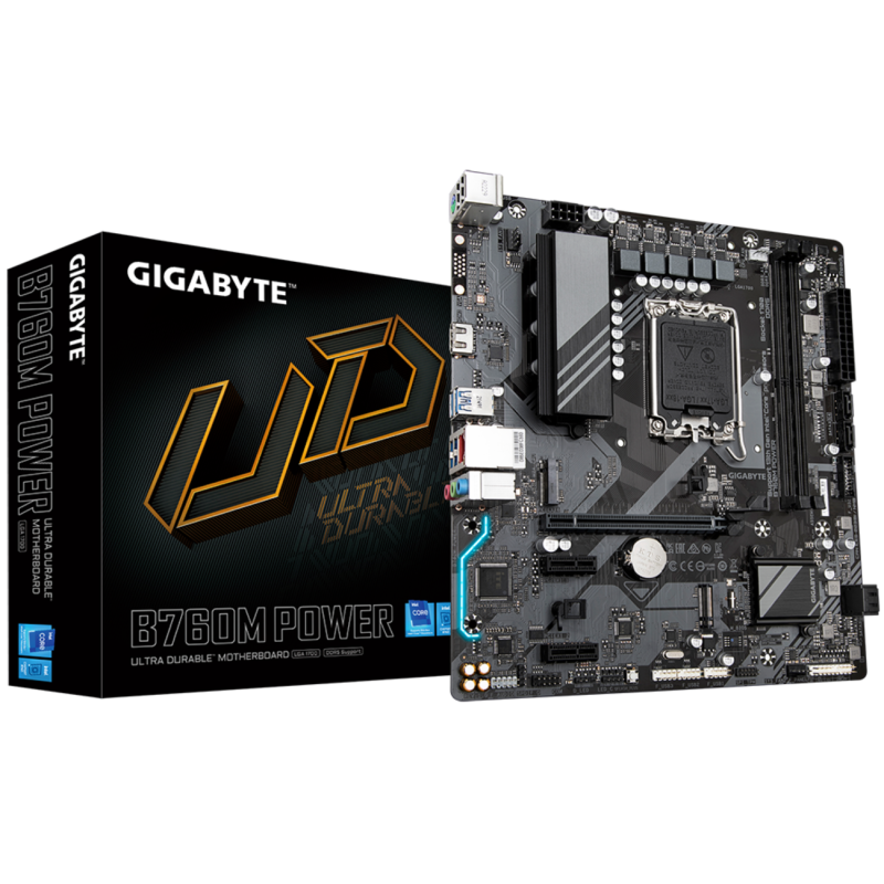 Mother Gigabyte (Lga1700) B760M Power 1.0 - Imagen 2