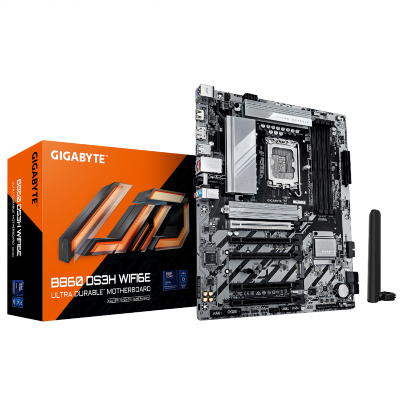 Mother Gigabyte (Lga 1851) B860 Ds3H Wifi6E 1.0 - Imagen 3