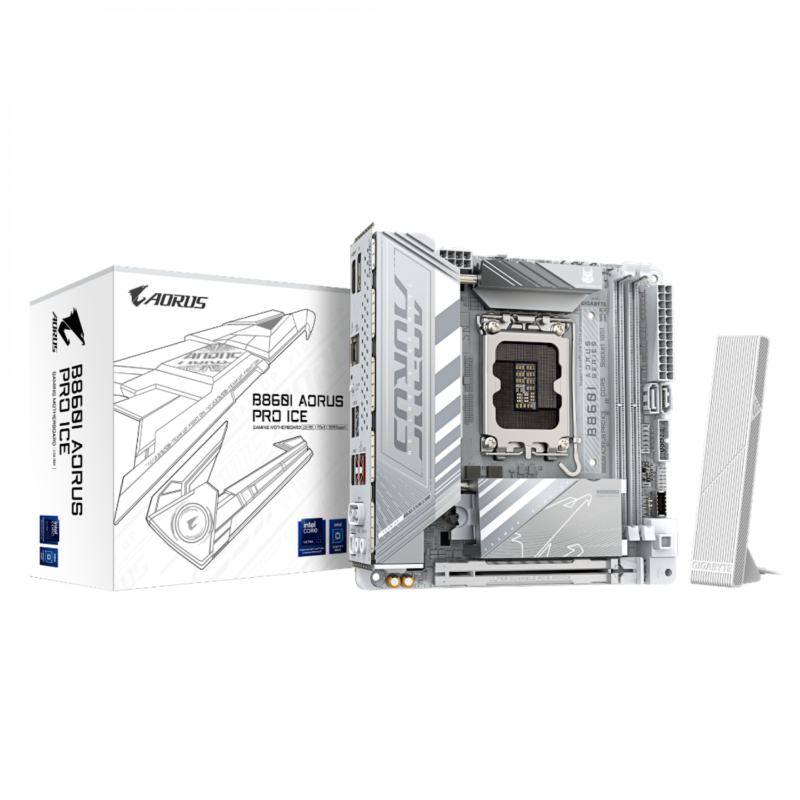 Mother Gigabyte (Lga 1851) B860I Aorus Pro Ice 1.0 - Imagen 2