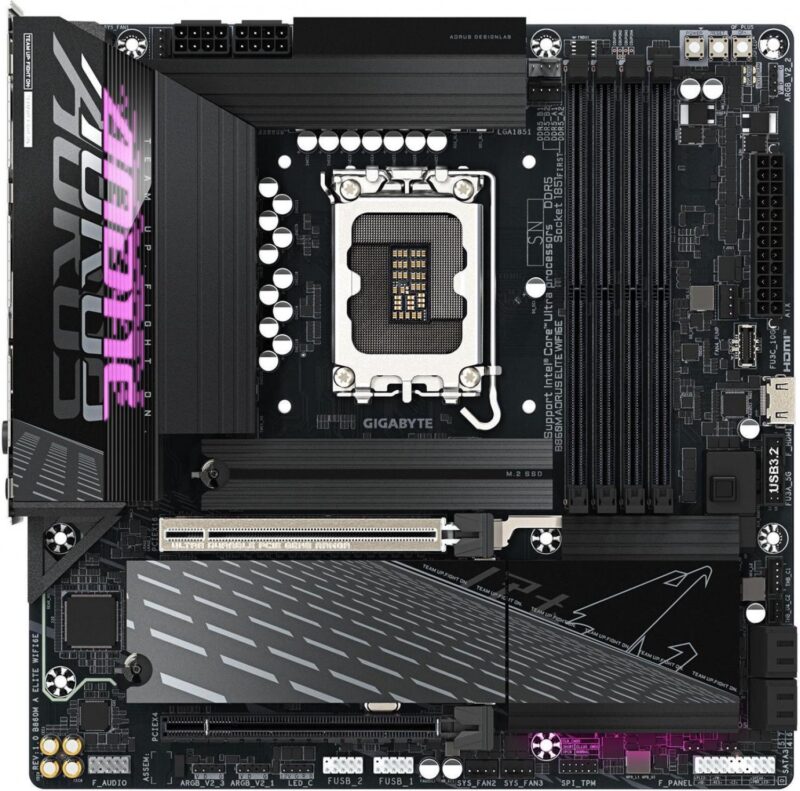 Mother Gigabyte (Lga 1851) B860M A Elite Wifi6E 1.0 - Imagen 4