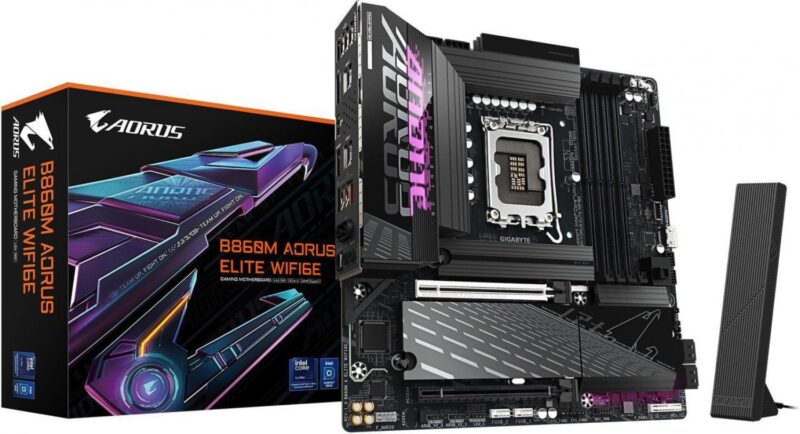 Mother Gigabyte (Lga 1851) B860M A Elite Wifi6E 1.0 - Imagen 2