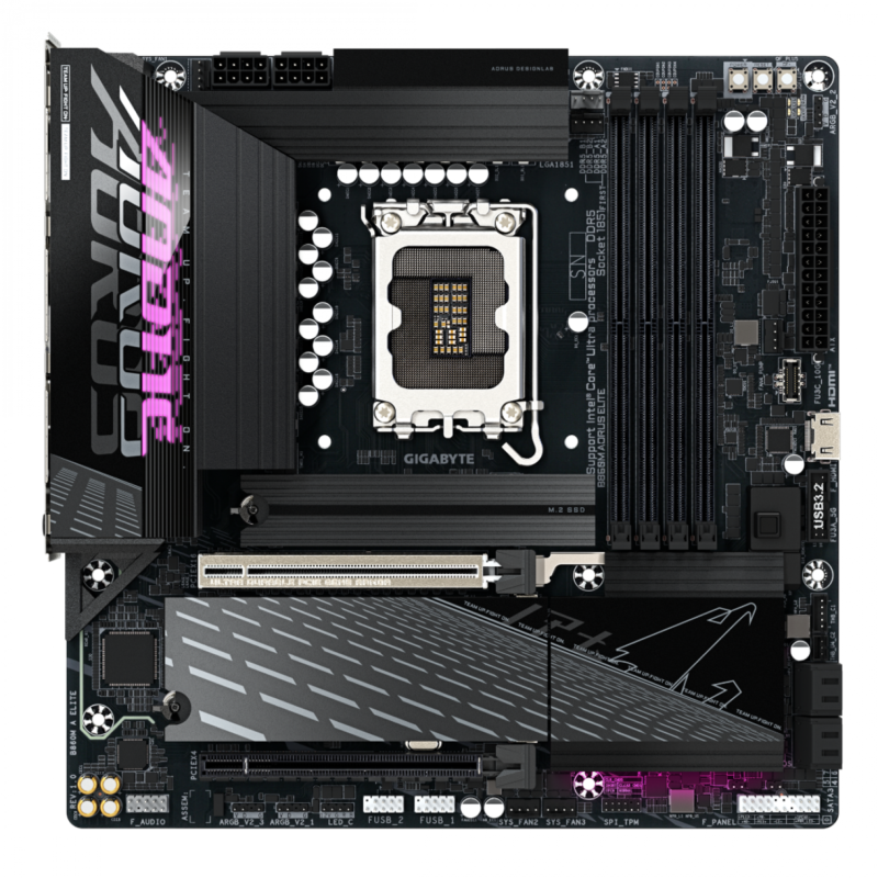 Mother Gigabyte (Lga 1851) B860M Aorus Elite 1.0 - Imagen 5