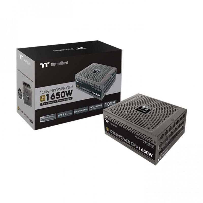 Fuente Gamer Thermaltake Tp Gf3 1650W 80 Plus Gold Full Modular - Imagen 2