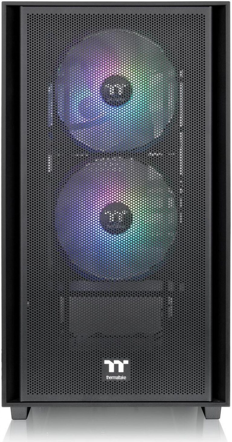 Gabinete Gamer Thermaltake Versa H16 Tg Argb Black Temp Glass - Imagen 3