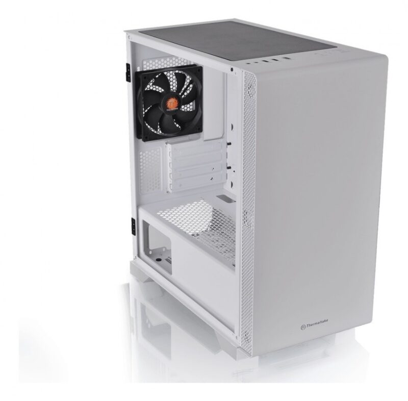 Gabinete Thermaltake S100 Tg Snow White Tempered Glass - Imagen 7
