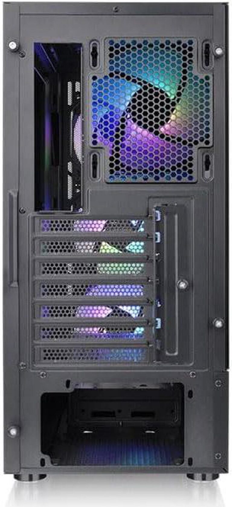 Gabinete Thermaltake S200 Plus Tg Argb Black Tempered Glass - Imagen 4