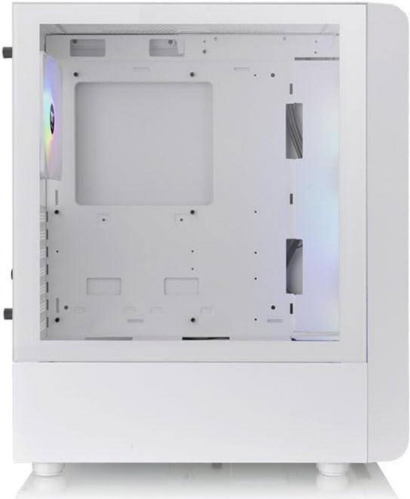 Gabinete Thermaltake S200 Plus Tg Argb Snow White Tempered Glass - Imagen 4