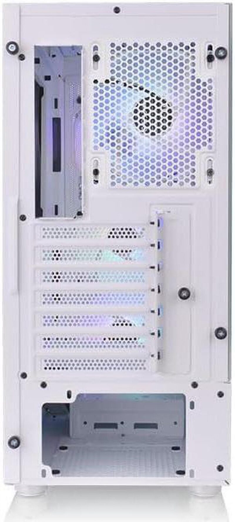 Gabinete Thermaltake S200 Plus Tg Argb Snow White Tempered Glass - Imagen 6