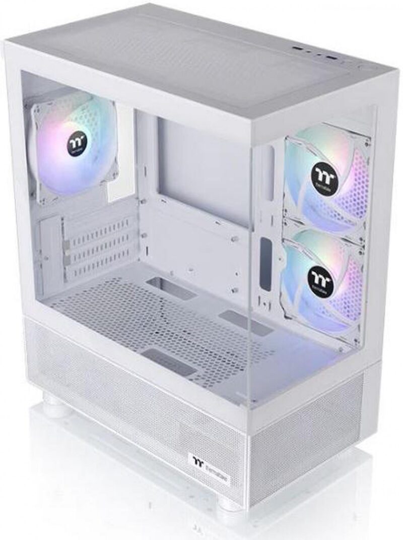 Gabinete Thermaltake View 170 Tg Argb Snow White Tempered Glass - Imagen 7