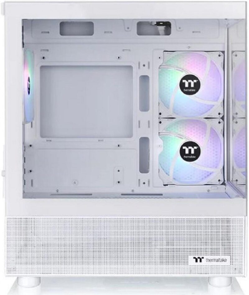 Gabinete Thermaltake View 170 Tg Argb Snow White Tempered Glass - Imagen 5