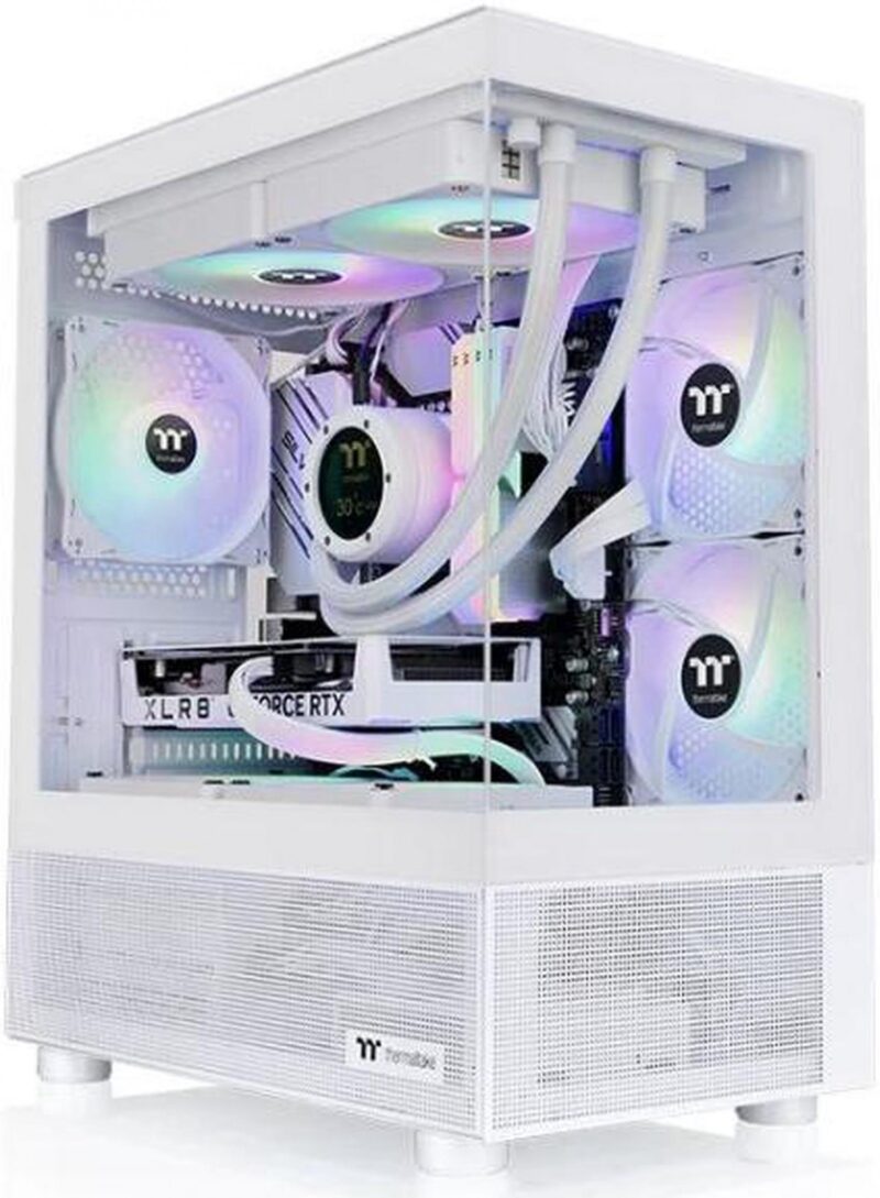 Gabinete Thermaltake View 170 Tg Argb Snow White Tempered Glass - Imagen 3
