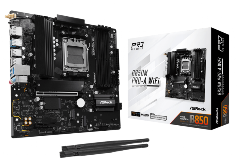 Mother Asrock (Am5) B850M Pro-A Wifi - Imagen 2