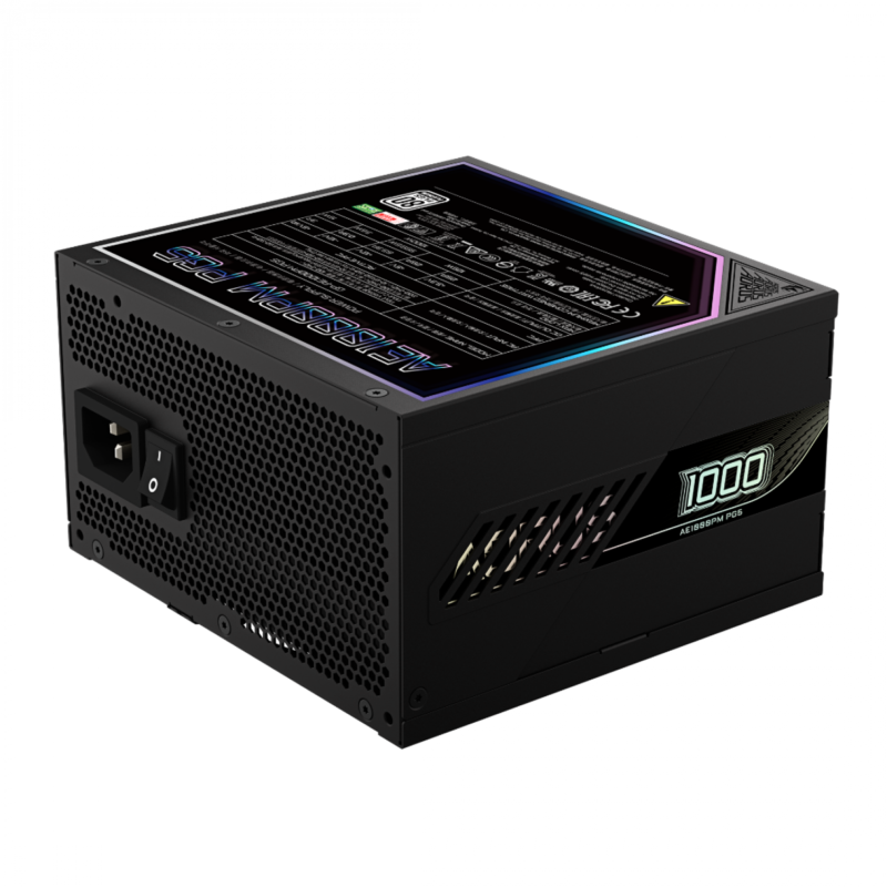 Fuente Gamer Gigabyte 1000W Aorus Pg5 80 Plus Platinum Modular Atx3.0 - Imagen 4