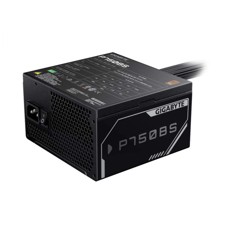 Fuente Gamer Gigabyte 750W 80 Bronze - Imagen 4