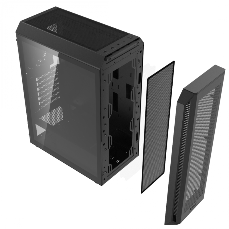 Gabinete Adata Xpg Valor Air Plus Mta Black - Imagen 4