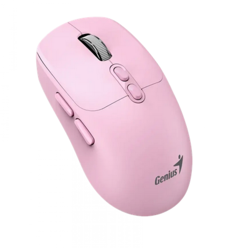 Mouse Wireless Genius Nx-8080S Bt-2.4Ghz Pink