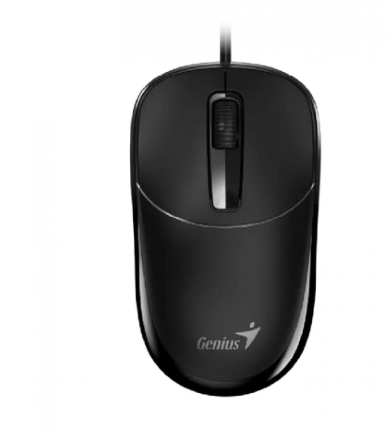 Mouse Genius Rs2 Dx-123 Black Usb-A Black Grey - Imagen 5