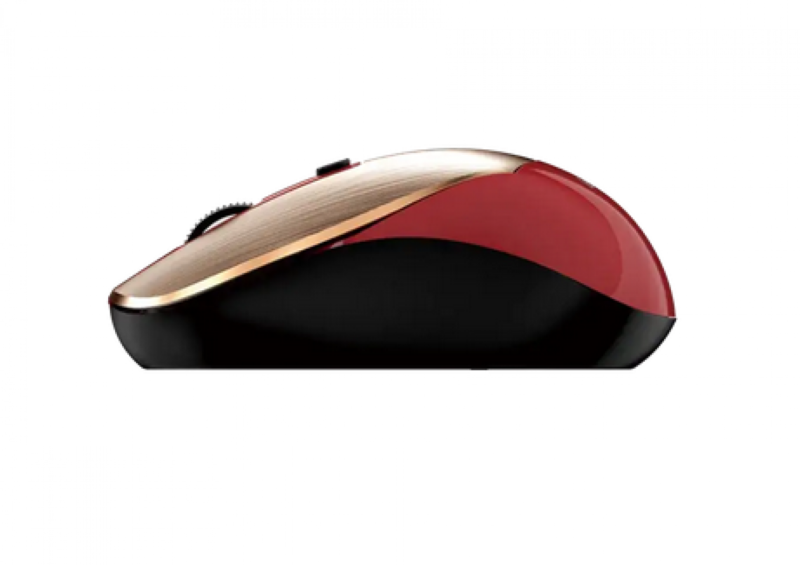 Mouse Genius Rs2 Nx-7125 Gold Red - Imagen 2