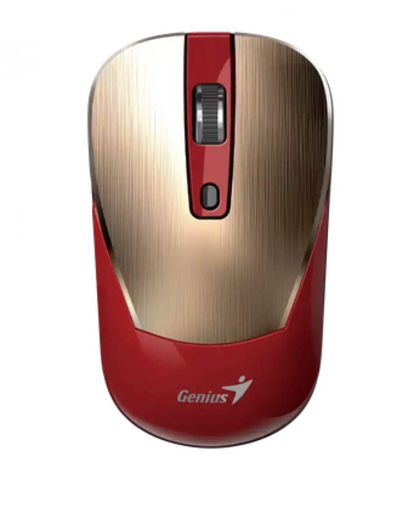 Mouse Genius Rs2 Nx-7125 Gold Red - Imagen 5