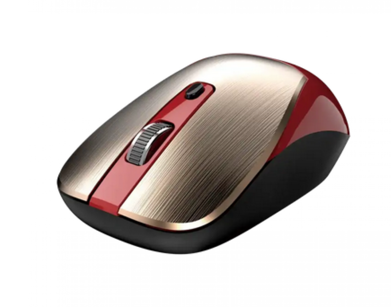 Mouse Genius Rs2 Nx-7125 Gold Red - Imagen 3