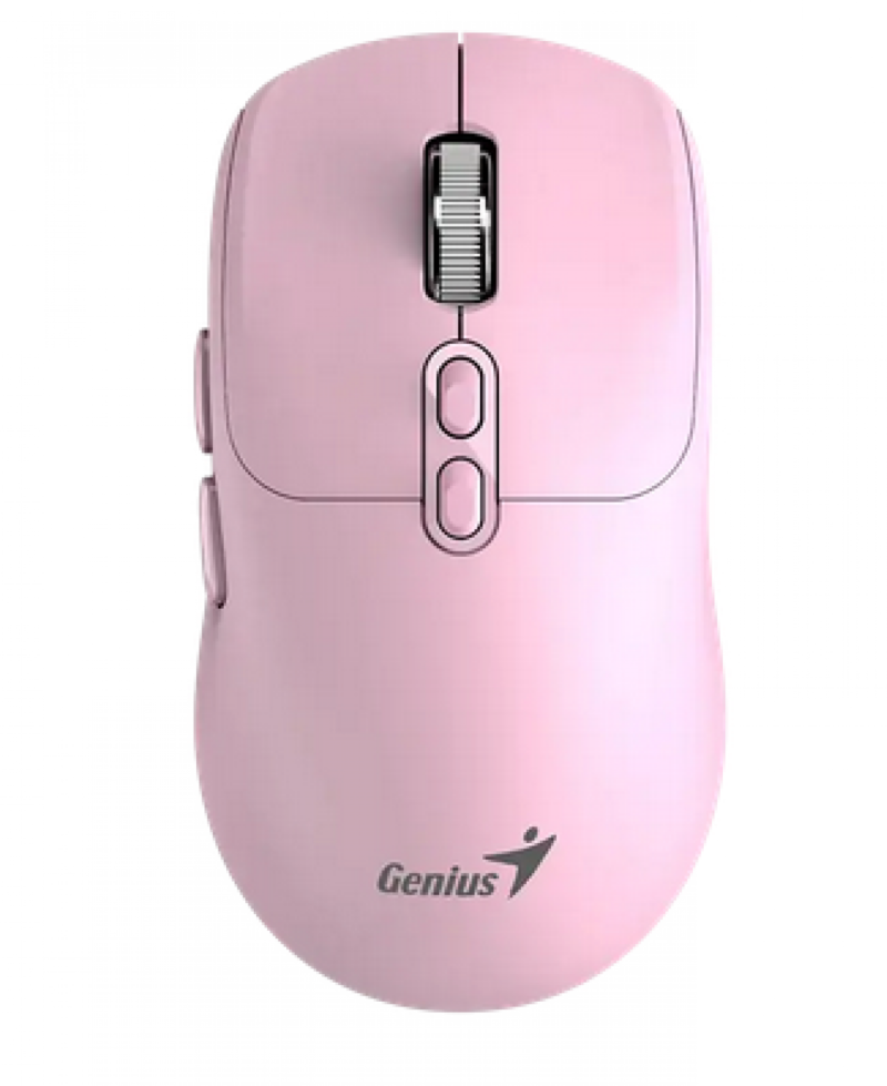 Mouse Wireless Genius Nx-8080S Bt-2.4Ghz Pink - Imagen 5