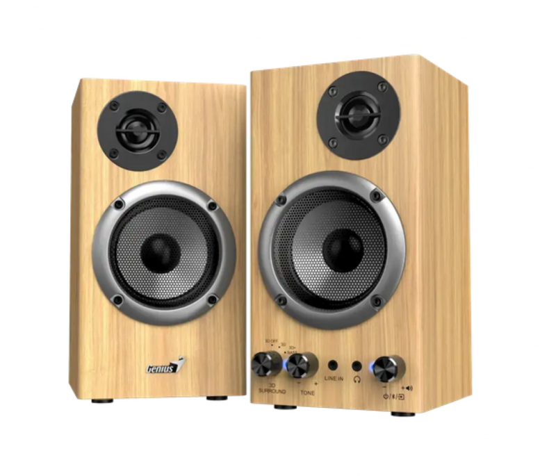 Parlante Genius Rs2 Sp-Hf520Bt Pine Wood