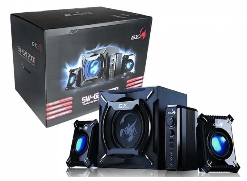 Parlante Gx Gaming Genius Rs2 Sw-G2.1 2000 Ii Ar