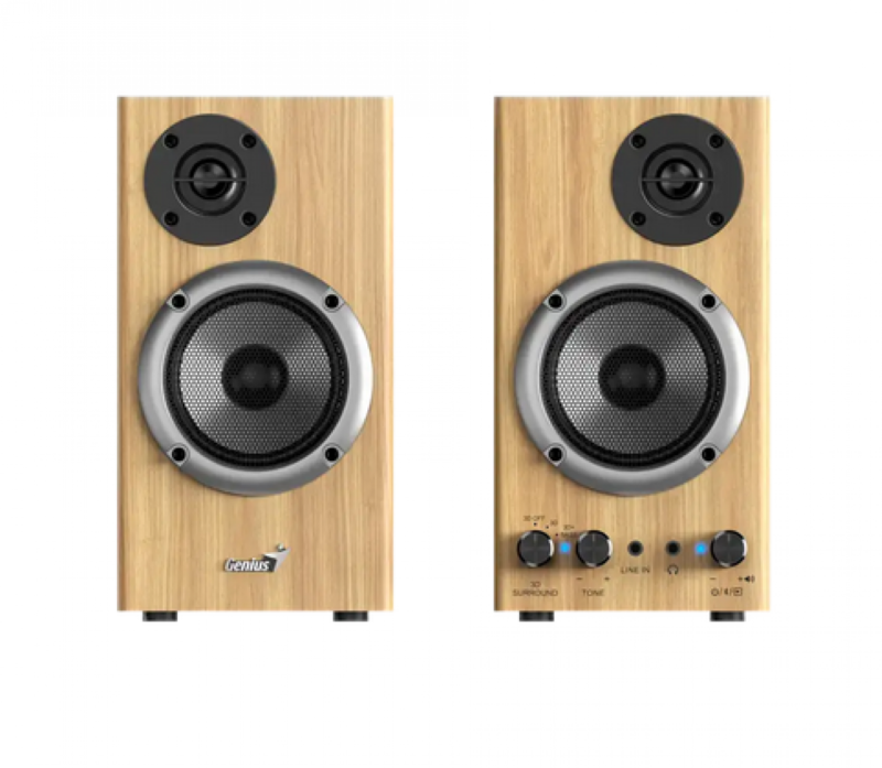 Parlante Genius Rs2 Sp-Hf520Bt Pine Wood - Imagen 3