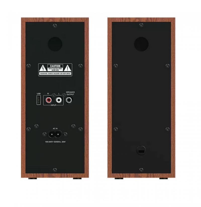 Parlante Genius Rs2 Sp-Hf800Bt Wood - Imagen 2