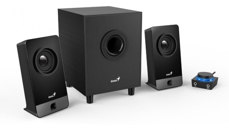 Parlante Genius Sw-2.1 300X Black - Imagen 4