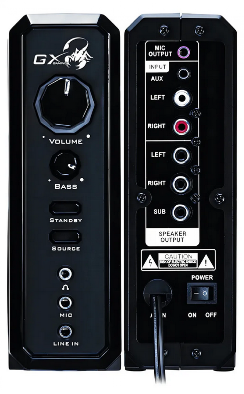 Parlante Gx Gaming Genius Rs2 Sw-G2.1 2000 Ii Ar - Imagen 4