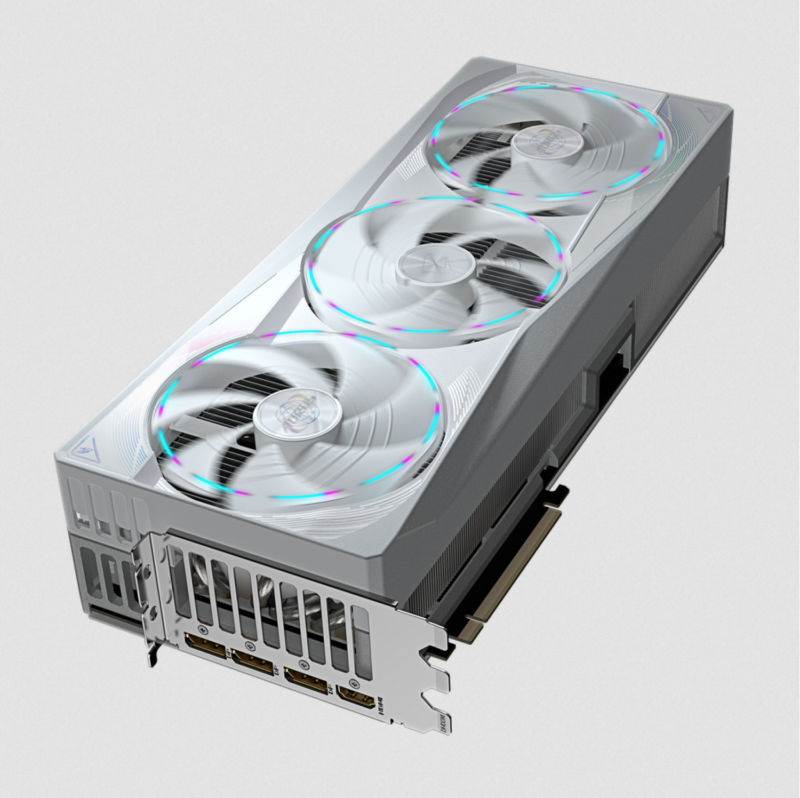 Placa De Video Gigabyte Rtx 5090 Aorus Master Ice 32Gb (White) - Imagen 3