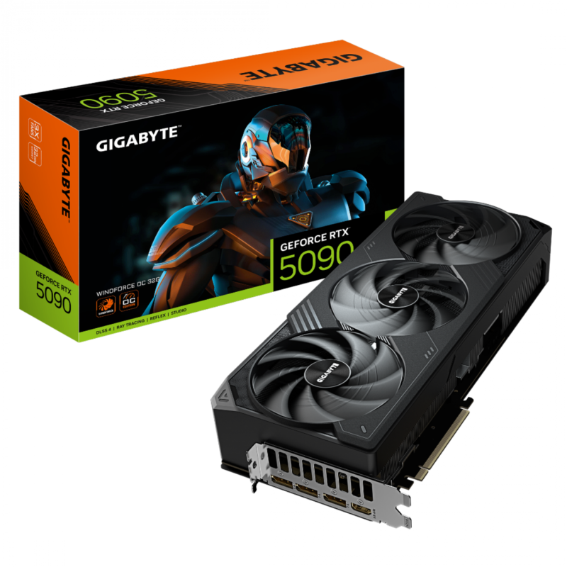 Placa De Video Gigabyte Rtx 5090 Wf3 Oc 32Gb - Imagen 2