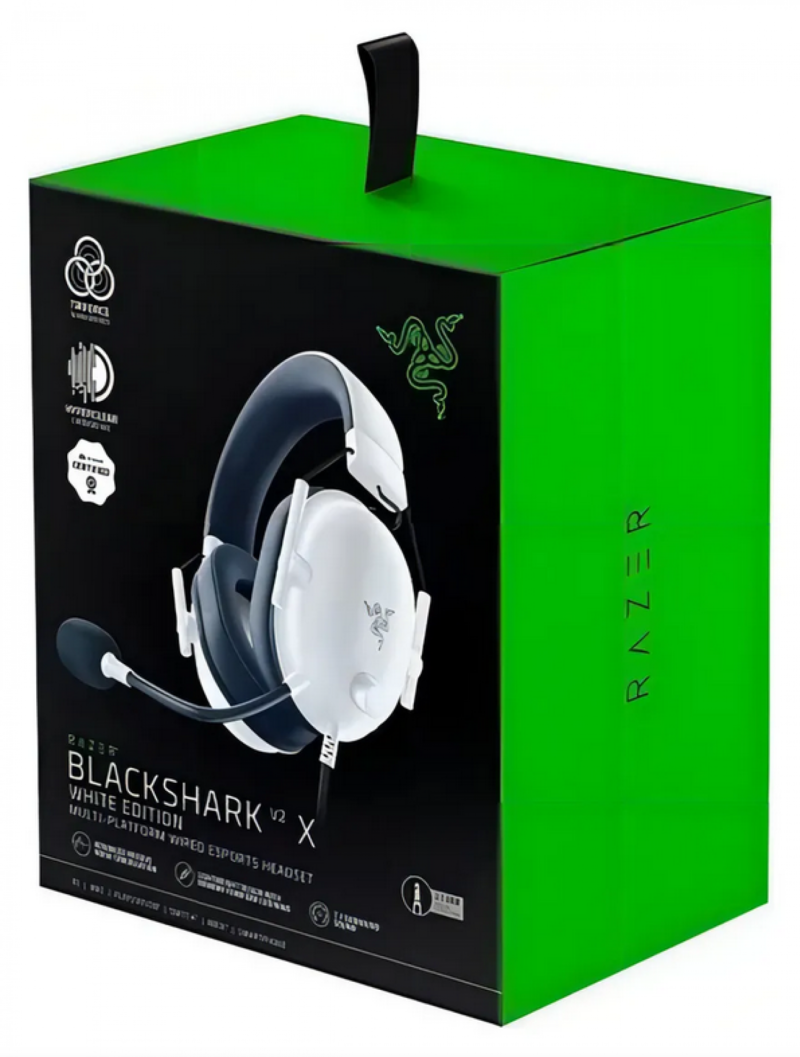 Auricular Gamer Razer Blackshark V2 X White Wired Xbox / Pc - Imagen 2