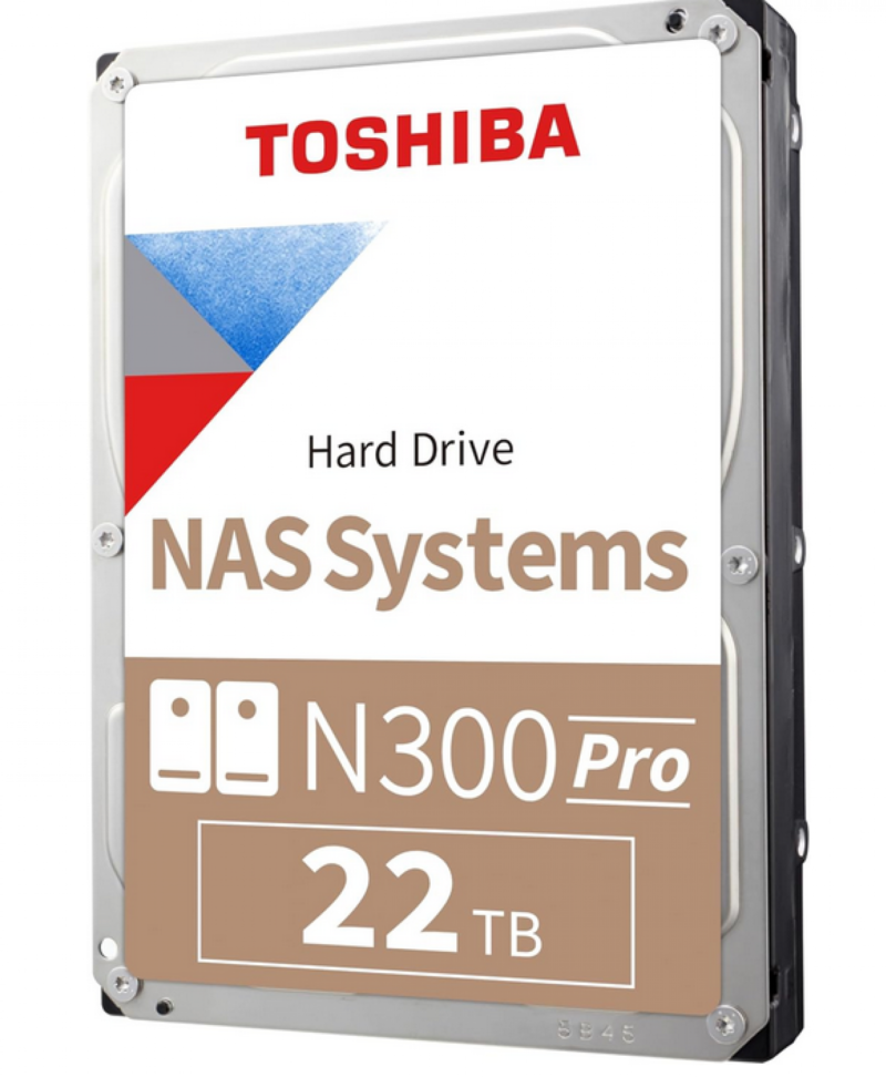 Hdd 22Tb Nas Toshiba N300 Pro Cmr 24/7 7200Rpm - Imagen 3