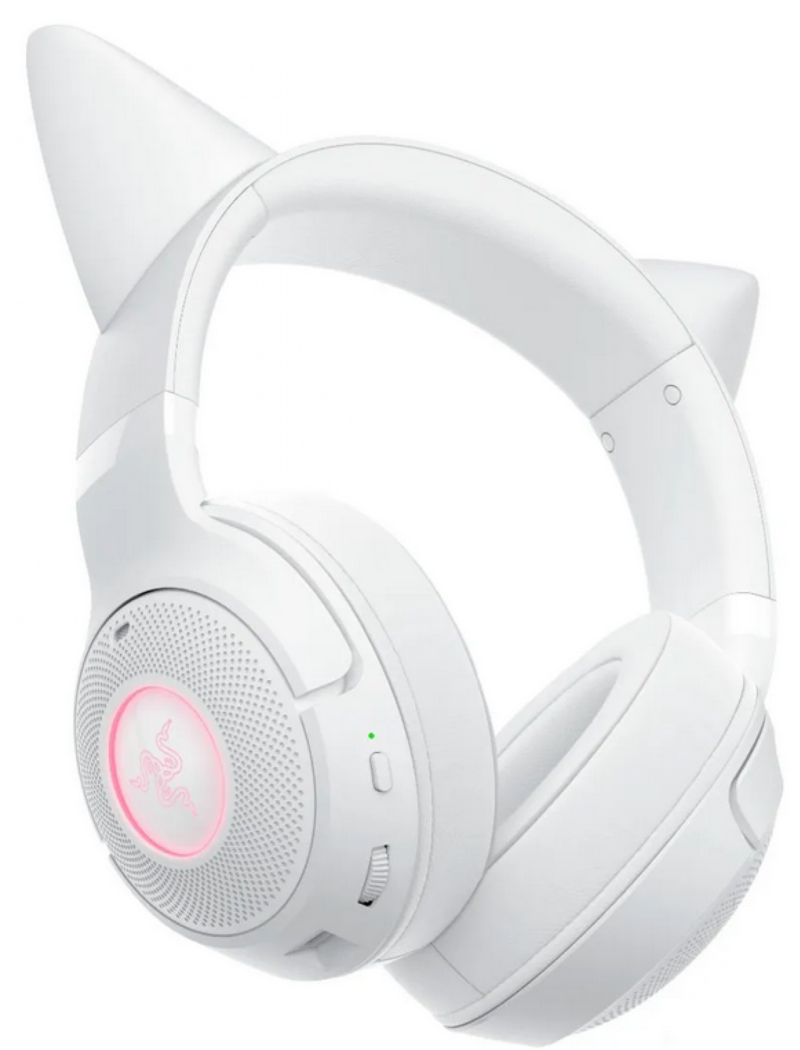 Auricular Gamer Razer Kraken Kitty V2 White Bluetooth Rgb - Imagen 2