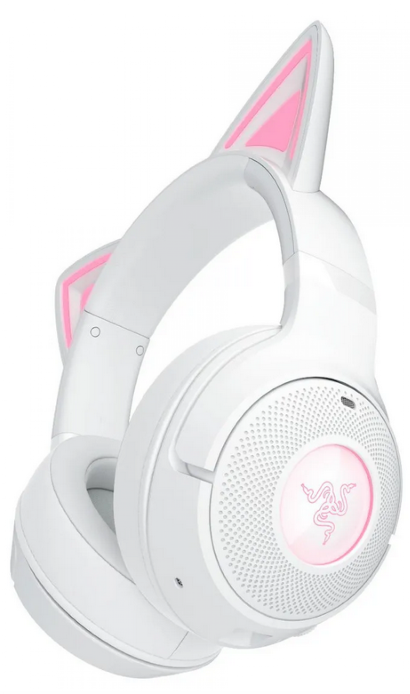 Auricular Gamer Razer Kraken Kitty V2 White Bluetooth Rgb - Imagen 5