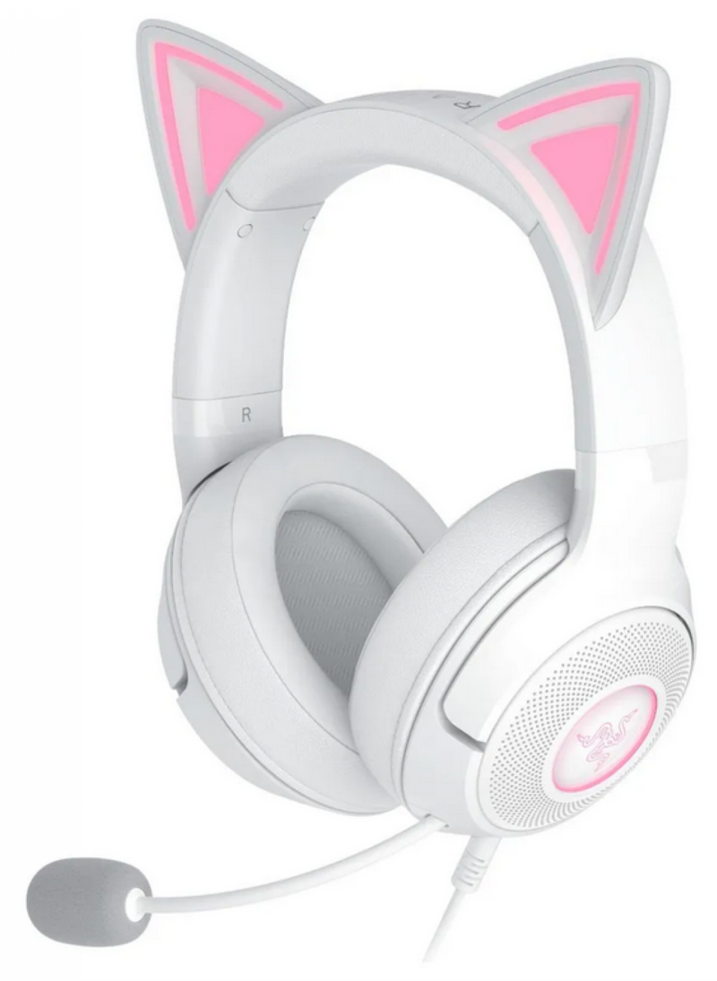 Auricular Gamer Razer Kraken Kitty V2 White Usb Rgb - Imagen 5