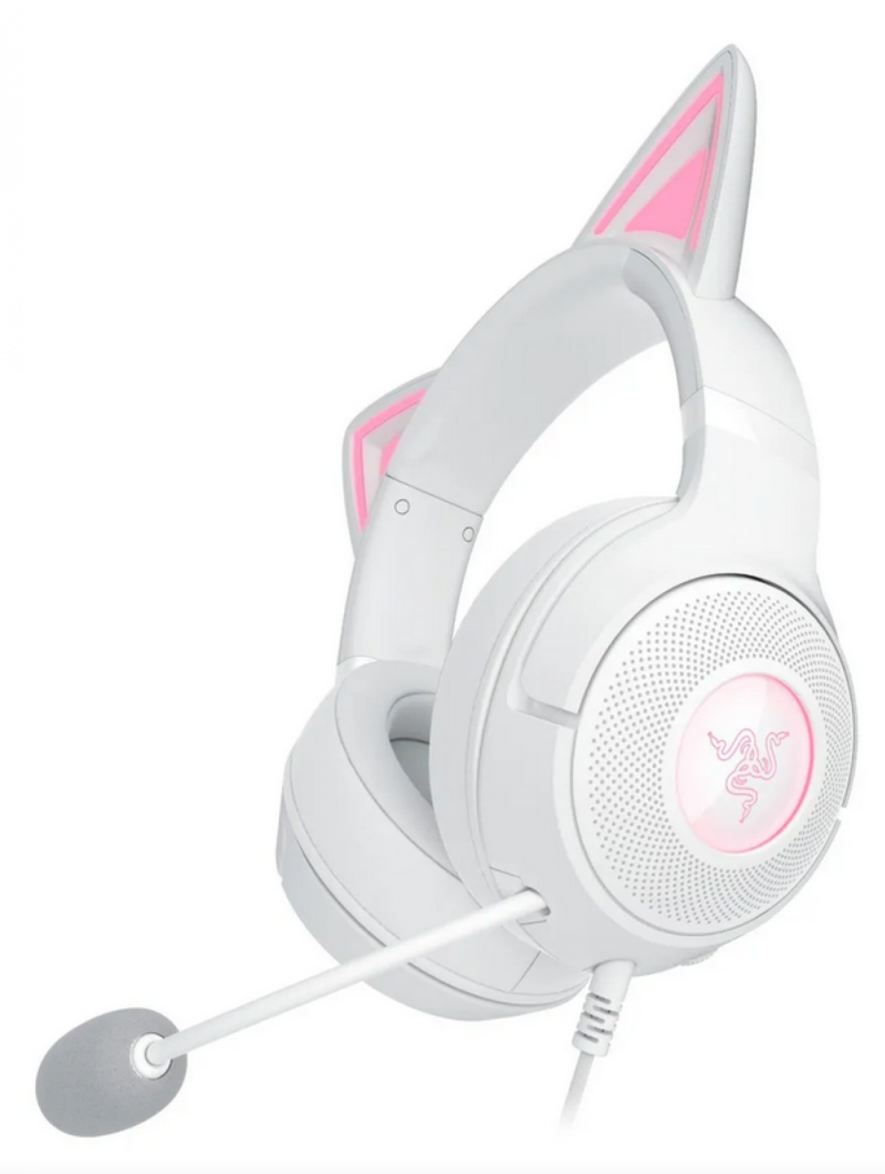 Auricular Gamer Razer Kraken Kitty V2 White Usb Rgb - Imagen 2