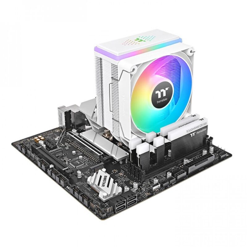 Cpu Cooler Astria 400 Air 6 Pipe Sync White - Imagen 3