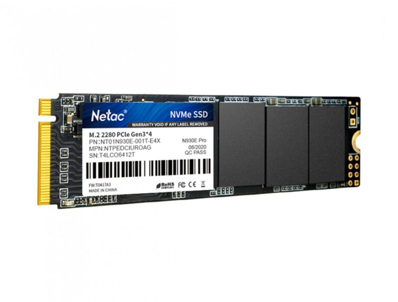 Disco Ssd Netac N930E Pro Pcle 3X4 M.2 2280 Nvme 3D Nand 1 Tb - Imagen 3