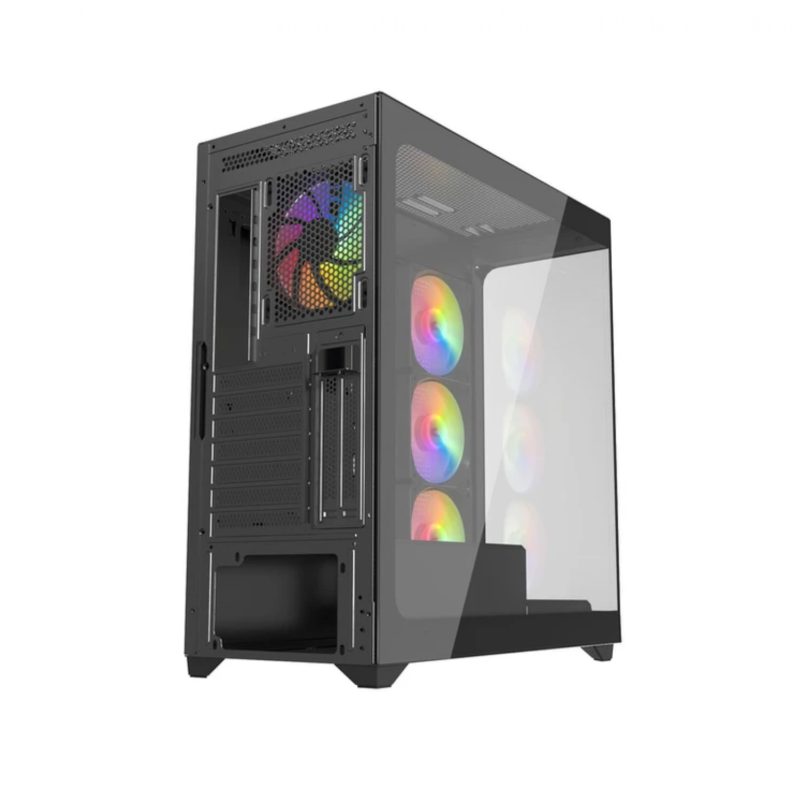 Gabinete Gamer Raidmax Infinita I800 Fishtank Tg Rgb - Imagen 3