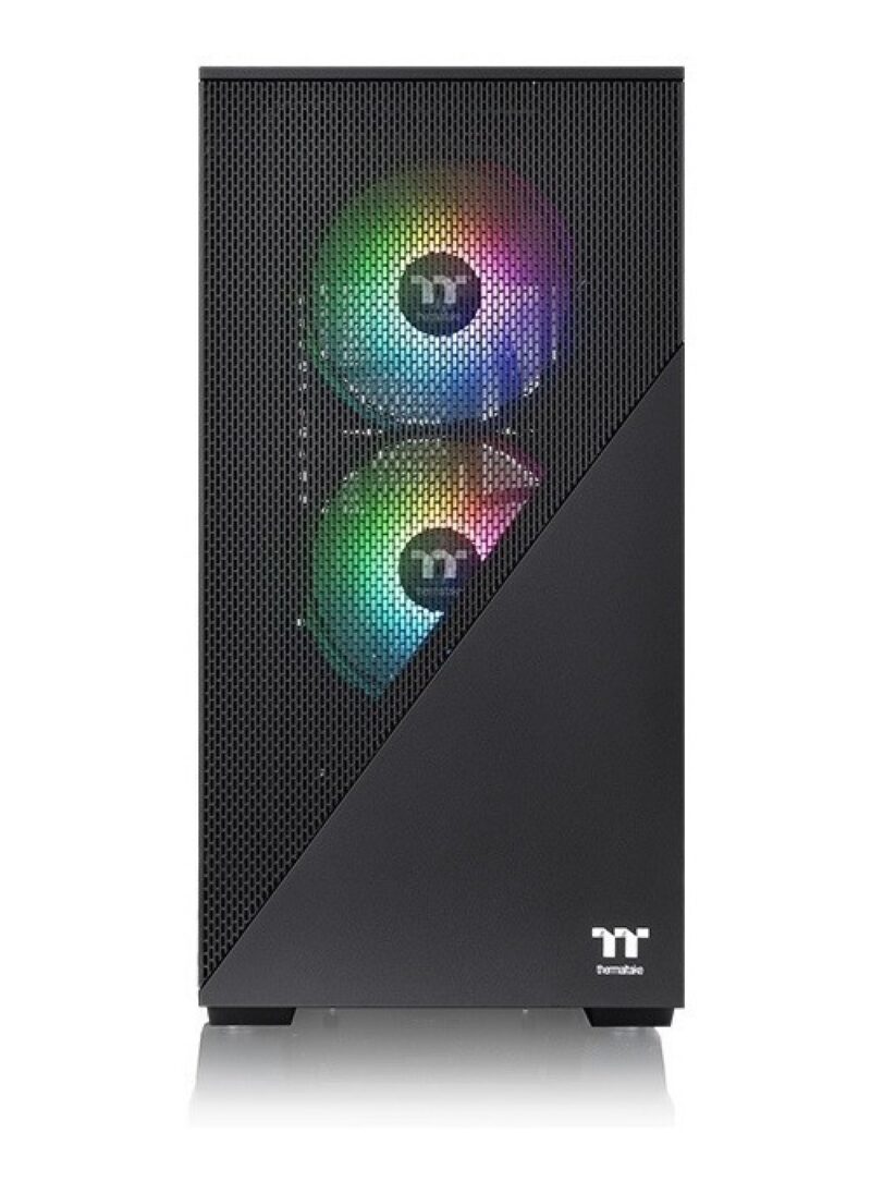 Gabinete Gamer Thermaltake Divider 170 Tg Argb Black Temp Glass - Imagen 5