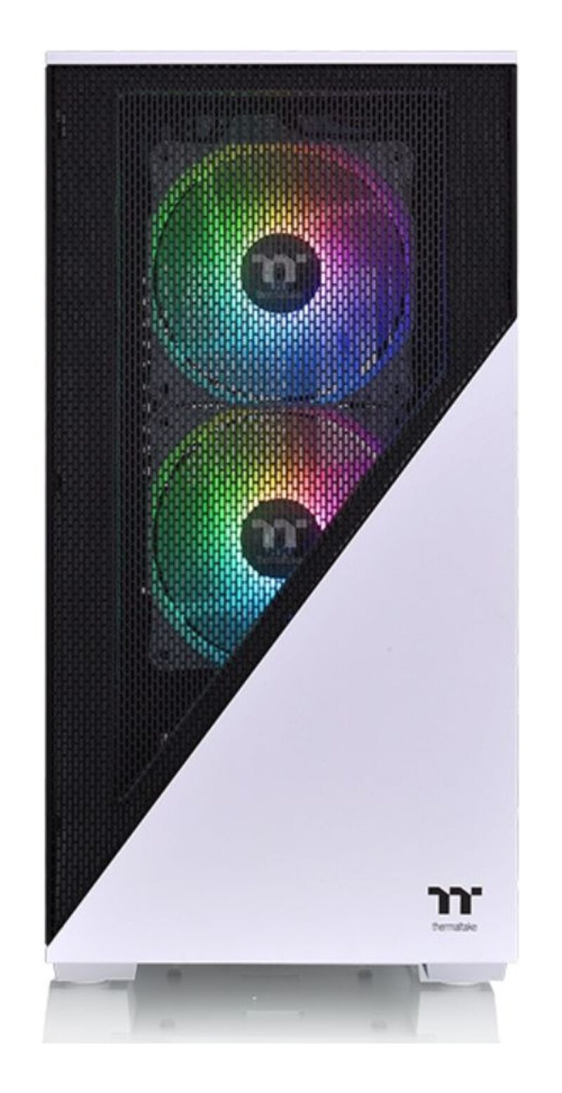 Gabinete Gamer Thermaltake Divider 170 Tg Argb Snow White Temp Glass - Imagen 3