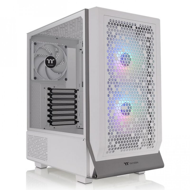 Gabinete Thermaltake Ceres 300 Tg Argb Snow White Tempered Glass - Imagen 4