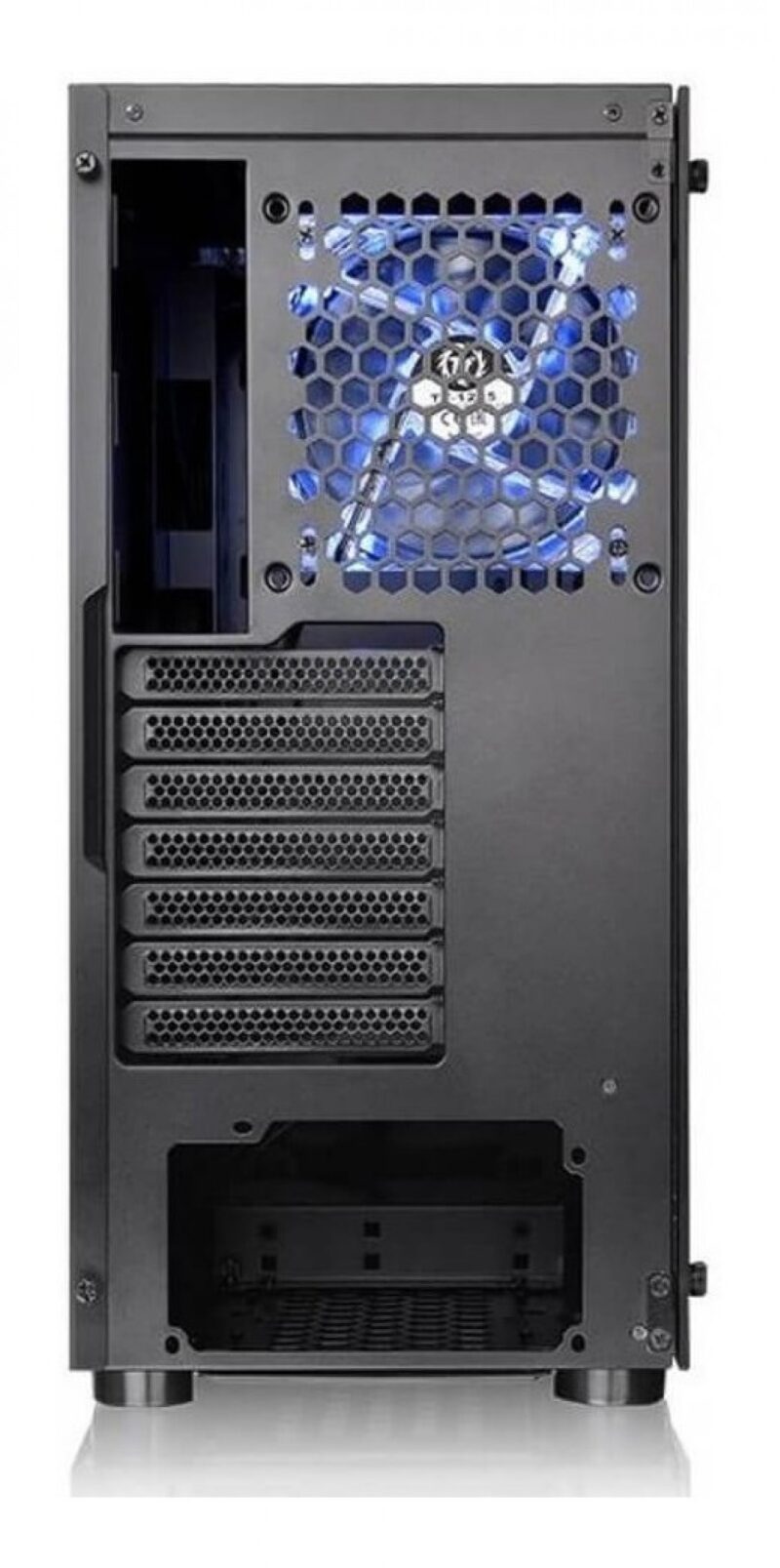 Gabinete Thermaltake H100 Tg Black Blue Led - Imagen 8
