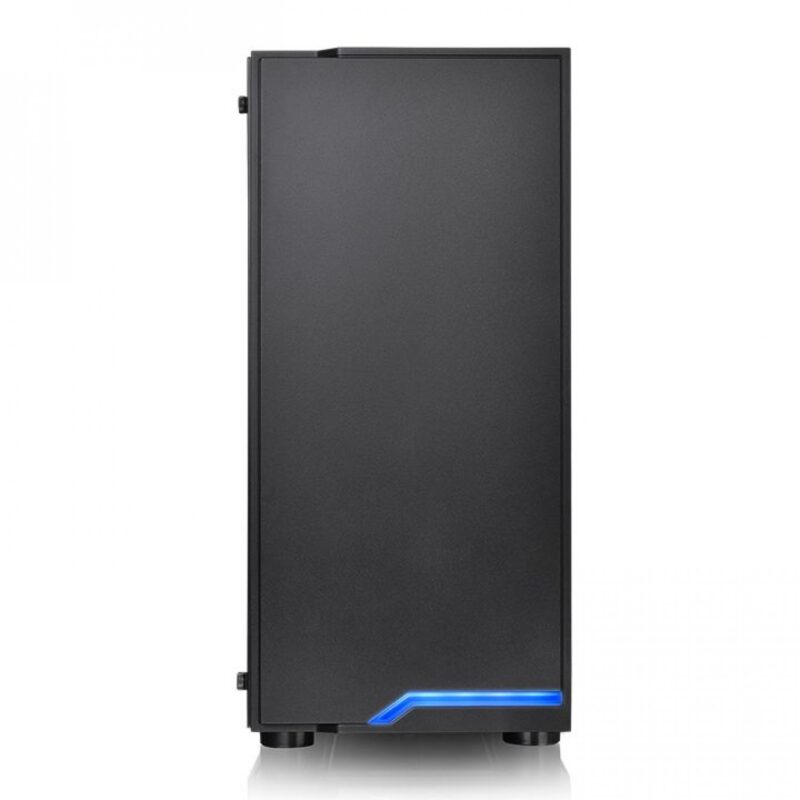 Gabinete Thermaltake H100 Tg Black Blue Led - Imagen 3