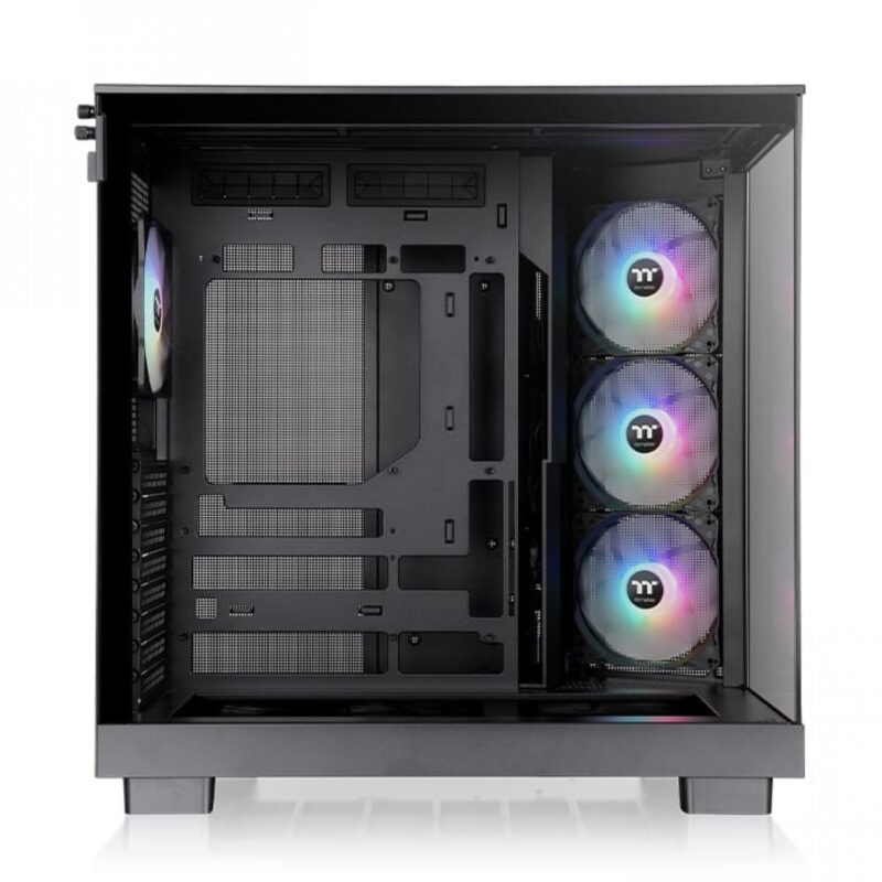 Gabinete Thermaltake View 380 Xl Tg Argb Black Tempered Glass - Imagen 4